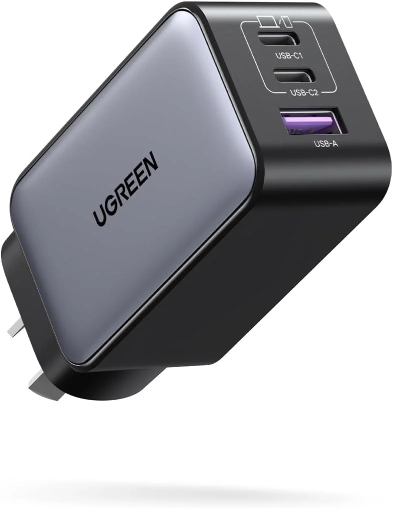 UGREEN Nexode Compact 65W GaN wall charger with AU plug
