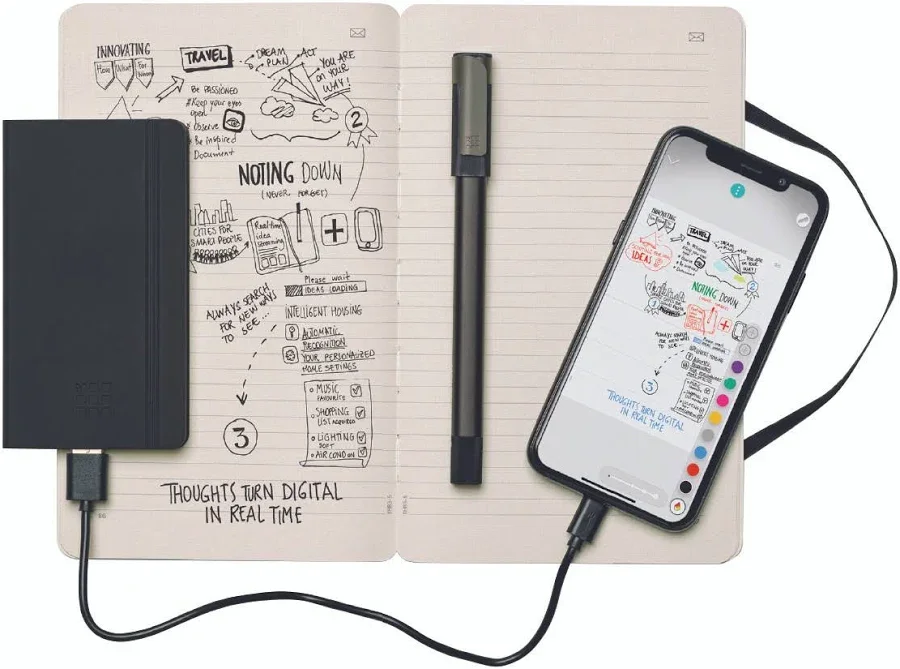 Moleskine Smart Writing Set notebook pen and phone sync