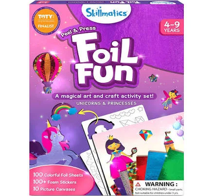 No-mess unicorn foil art kit