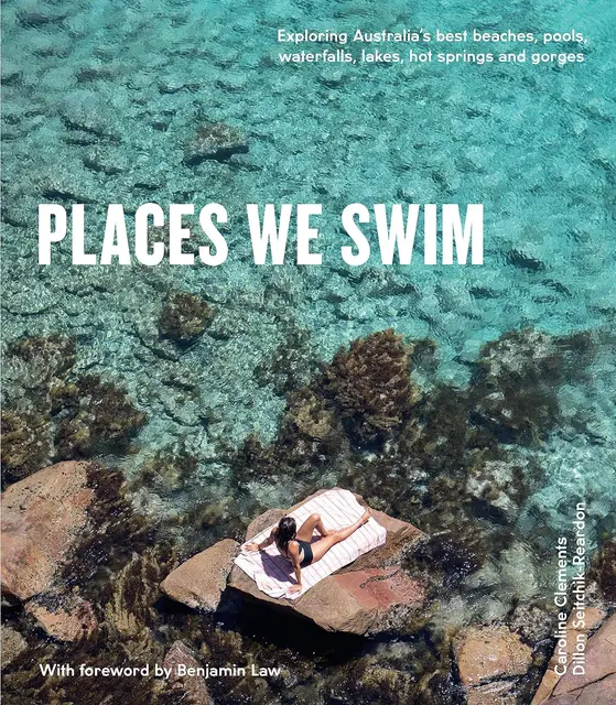 Places We Swim Australian swimming spots hardback book cover