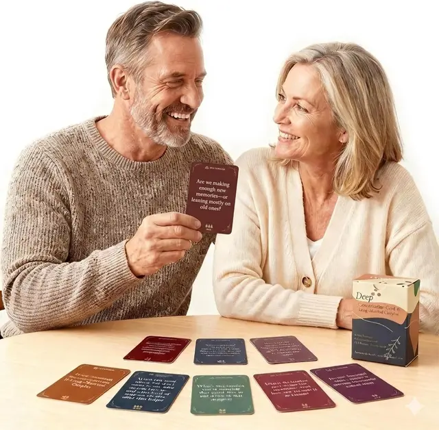 Couple conversation card deck (relationship prompts)