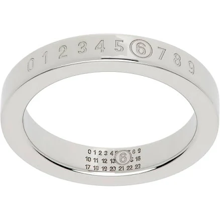 Maison Margiela Silver Numeric Ring