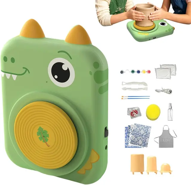 Kids pottery wheel starter kit