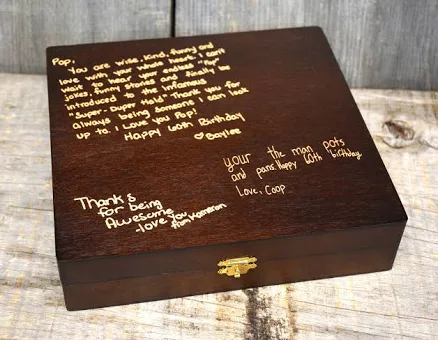 Hand-Written Letter in a Beautiful Keepsake Box — Mother's Day gift for a grandmother, shoppable idea