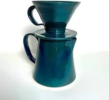 Artisan Ceramic Pour-Over Coffee Dripper — Mother's Day gift for a grandmother, shoppable idea