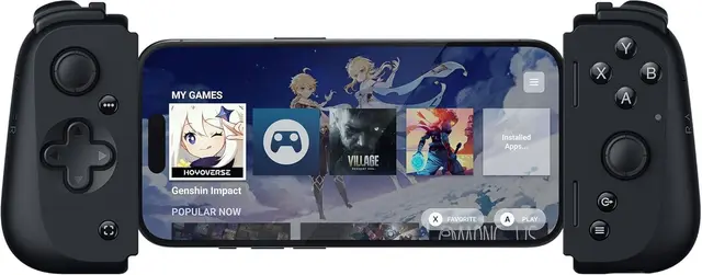 Backbone-class phone controller for console remote play