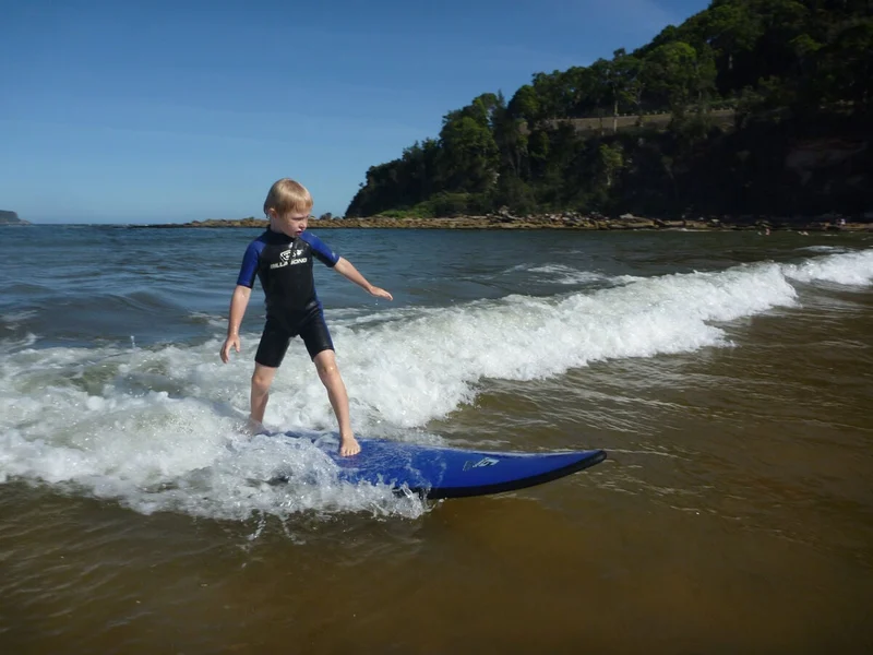 Coastal kids beginner surf course