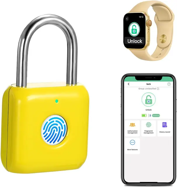 Biometric fingerprint luggage lock