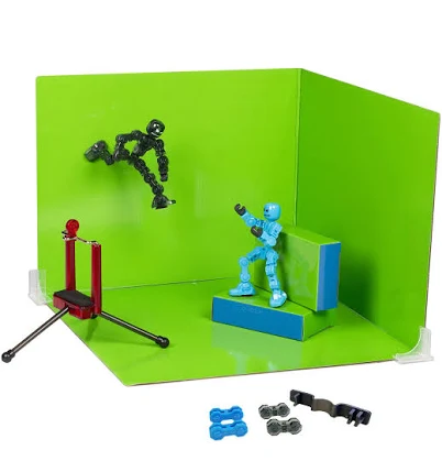 Stikbot Zanimation Studio with Green Screen