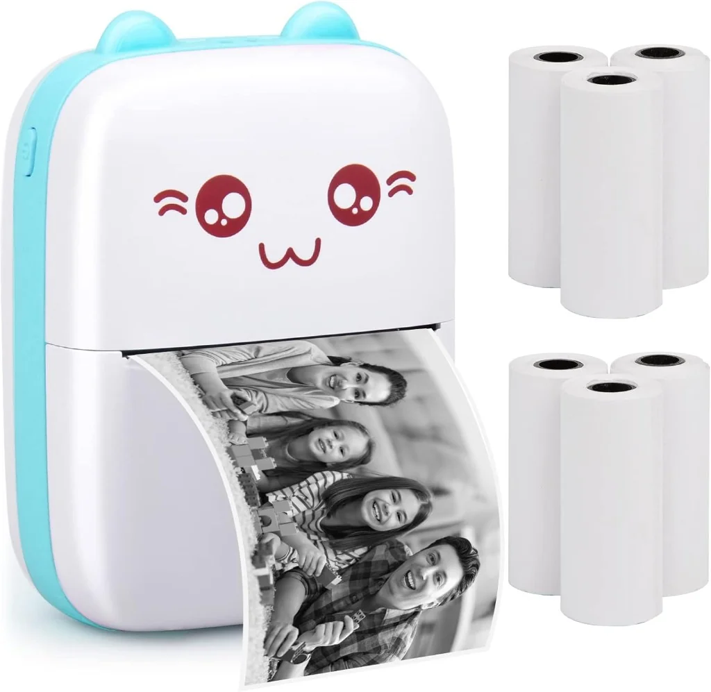 Mini Pocket Bluetooth Thermal Printer
