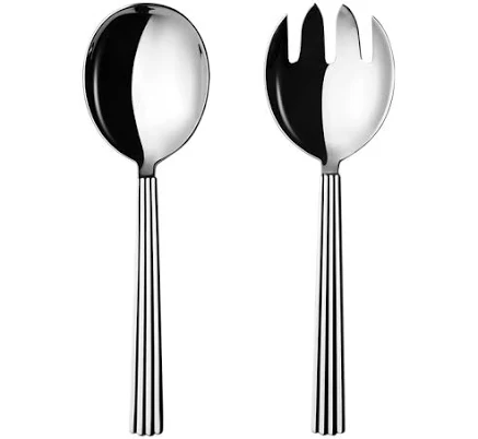Georg Jensen 'Bernadotte' Silver Serving Spoons