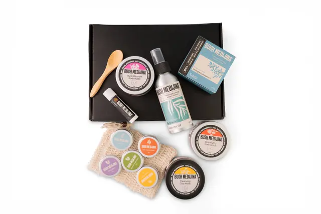 Indigenous-owned bodycare gift set with native botanicals