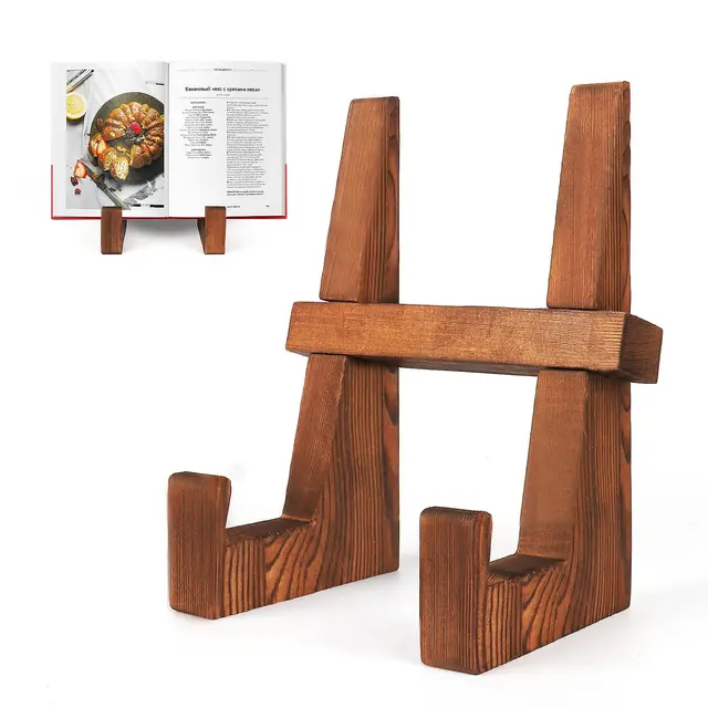 Handcrafted Australian timber book stand
