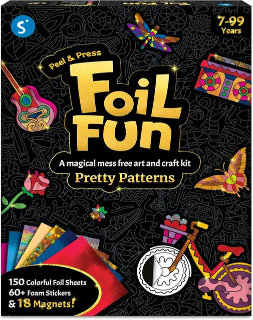 Magical Sparkle Foil Magnet Art Set