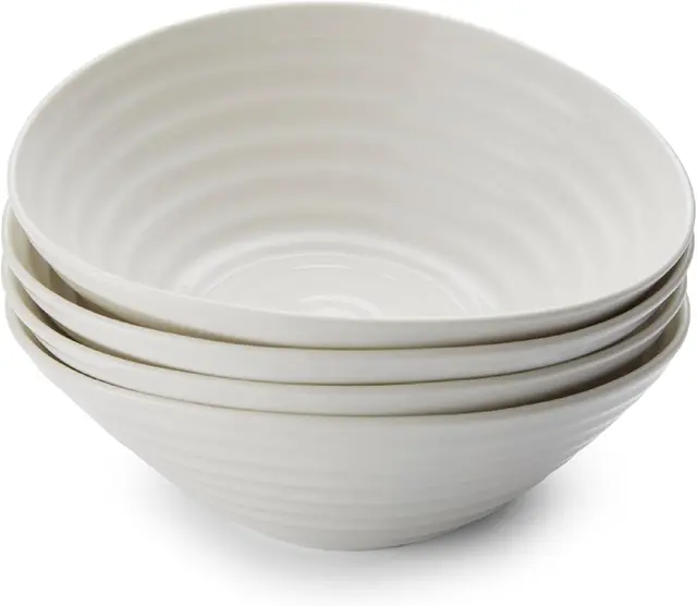 Hand-thrown ceramic breakfast bowl set from an AU potter