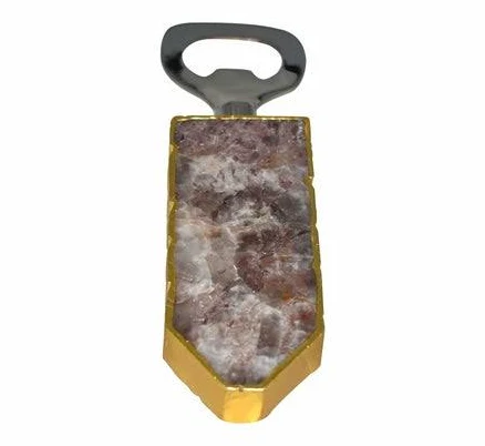 Refined Crystal Anniversary Bottle Opener