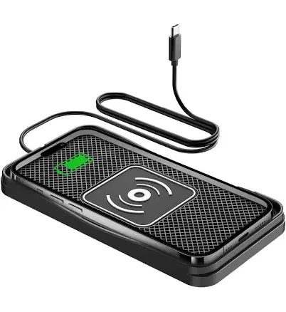 Wireless fast-charge bedside desk pad